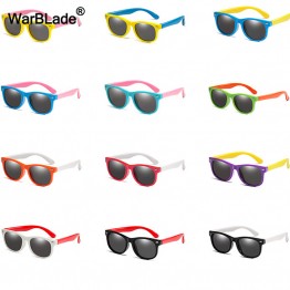 18Color Fashion Children Sunglasses Boys Girls Kids Polarized Sun Glasses TR90 Silicone Safety Glasses Baby Eyewear UV400 Oculos