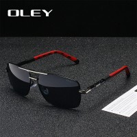 OLEY Brand Classic Men Aluminum Sunglasses Polarized Women For Men Oculos de sol